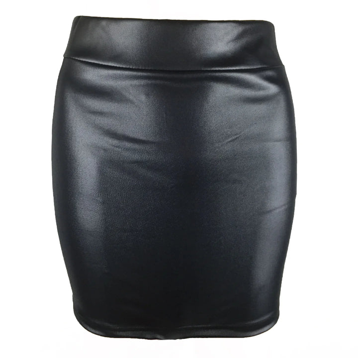 Women Summer Mini Skirts High-waist Slim Fittness Hip Pencil Skirts Vintage Bodycon Skirt Sexy Clubwear Ladies Office Clothing