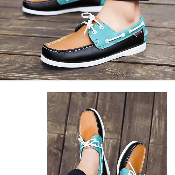 2025 New  Loafers Men  Sneakers Driving Shoes Casual Men Shoes  Footwear Docksides Classic Boat Shoes