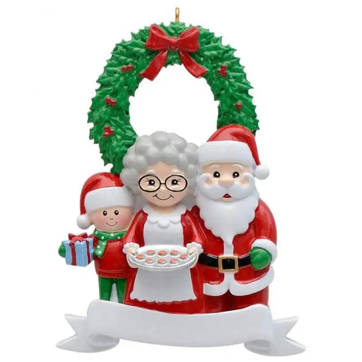 Personalized Christmas Decorations Holiday Navidad Tree Hanging Decoration 2024 Home Custom Snowman Christmas Decorations