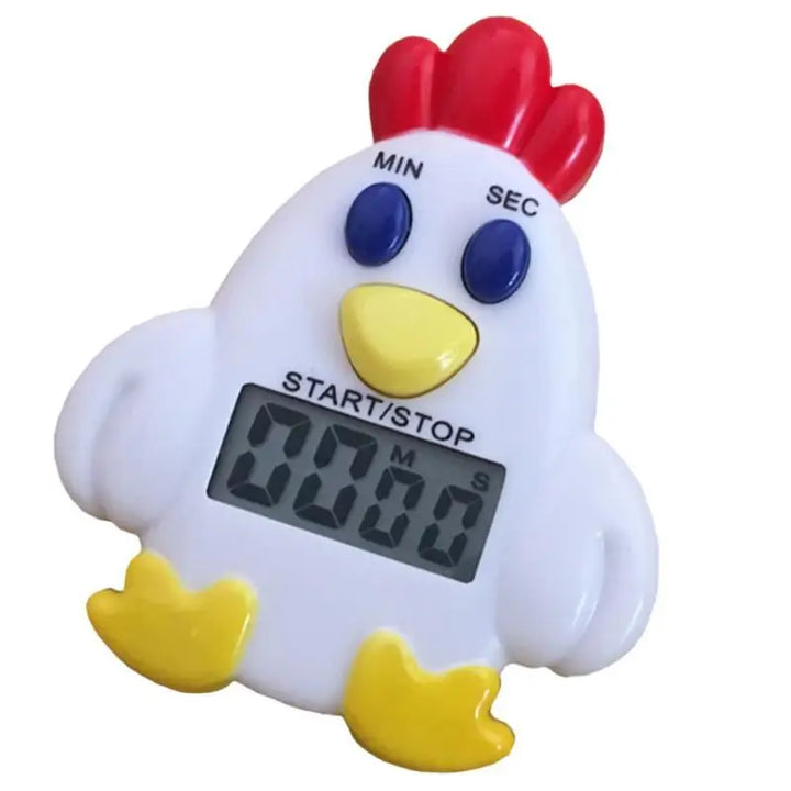 Chick Electronic Timer Chicken Egg Basket Kitchen Countdown Cooking Timers Baking Reminder Student Tech gadgets