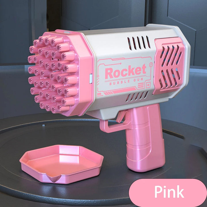 40 hole rocket launcher bubble machine outdoor blowing bubble toy [without battery and without bubble water]