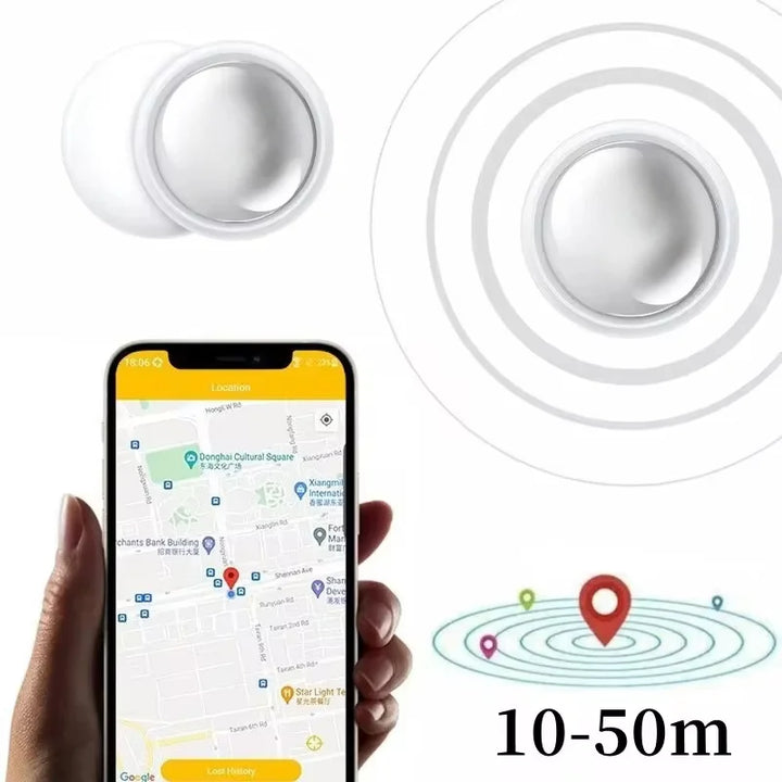 Mini GPS Tracker System For FindMy App Airtag Smart Bluetooth Locator Child Finder Bag Anti-Loss Pet Collar with Tracker