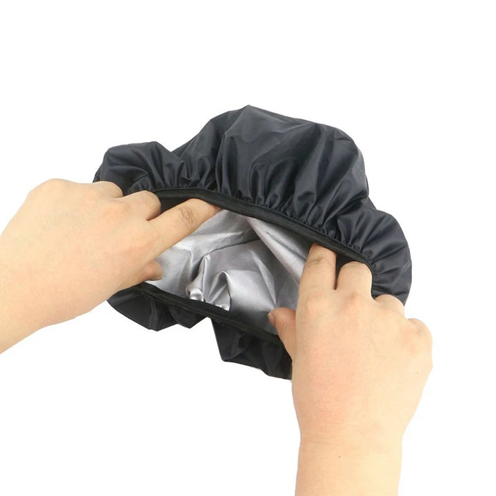 1pc Outdoor Waterproof Bike Seat Rain Cover Elastic Dust Resistant UV Protector Rain Cover Bike Saddle Cover Bicycle Accessory