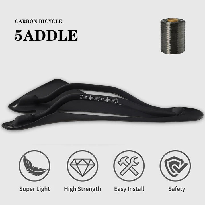 MTB/Road Bicycle Carbon Fiber Ultralight Saddle Bike Saddle Carbon Fiber Riding Seat Cushion