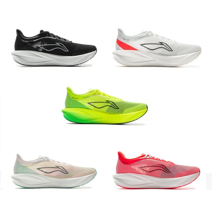 Li-Ning Men FEIDIAN 5 CHALLENGER Racing Running Shoes SUPER BOOM Cushion CARBON-FIBER PLATE Anti-Slippery Sport Sneakers ARMV001
