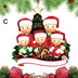 Christmas Pendant DIY Personal Family Christmas Decorations For Home 2023 Navidad Christmas Tree Hanging Ornament New Year 2024
