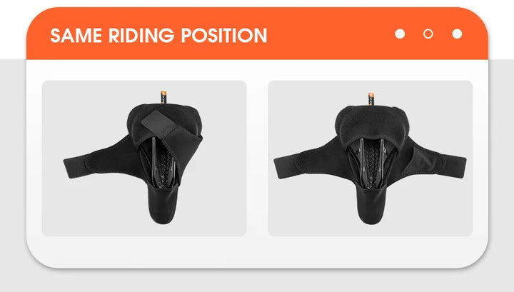 WEST BIKING Bicycle Saddle Cover Silicone Shockproof Bike Cushion Cover Breathable Rebound Bike Seat Cover Cycling Accessories