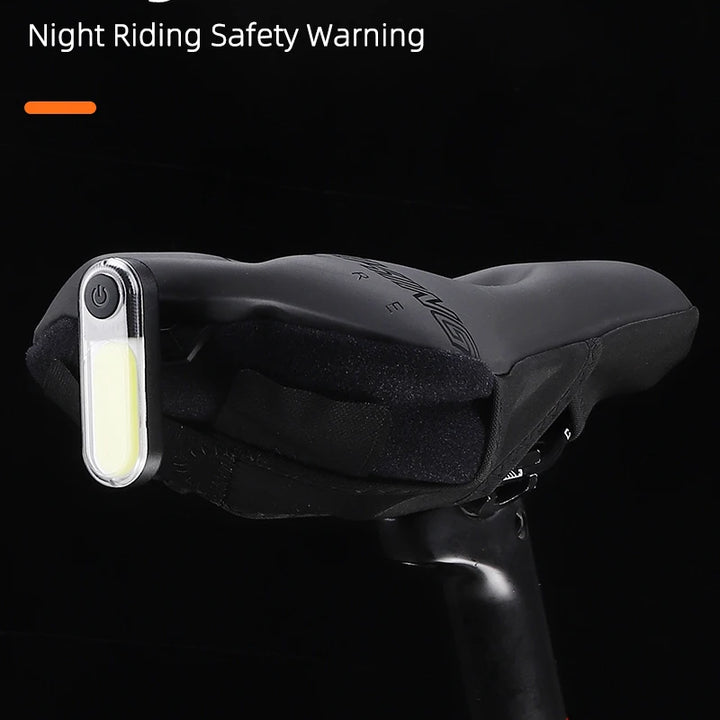 WEST BIKING Comfortable Bicycle Saddle Cover Breathable Rebound Silicone Foam Bike Seat Cover With Rain Cover Bike Accessories