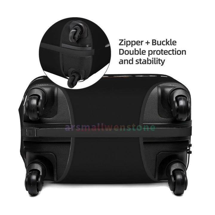 Amazon Logo Luggage Cover Suitcase Protector Thicken Elasticity Dust Covered Anti-scratch Protective Case 18-32 Inch