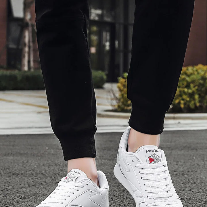 Men Vulcanize Shoes Fashion Men Sneakers Mesh Casual WhiteShoes Lac-Up Mens Shoes Lightweight Walking Shoes Zapatillas Hombre