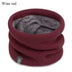 Fashion Soft Knitted Neck Warmer, Women/Men Sports Scarf with Face Cover for Winter Skating Running and Hiking