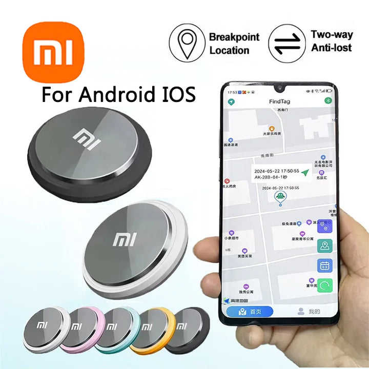 XIAOMI GPS Tracker Mini Portable Smart Bluetooth Anti-Lost Reminder Device Pets Bag Wallet Tracking Locator for IOS Android