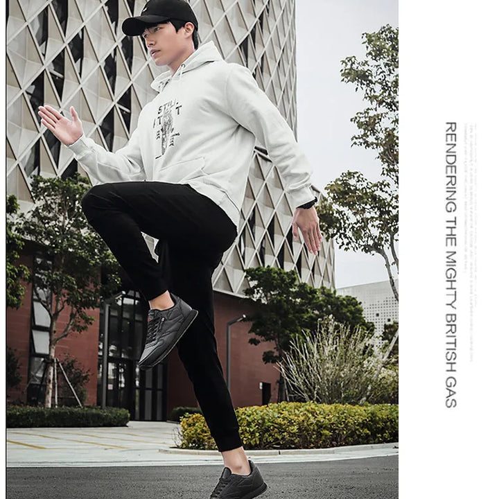 Men Vulcanize Shoes Fashion Men Sneakers Mesh Casual WhiteShoes Lac-Up Mens Shoes Lightweight Walking Shoes Zapatillas Hombre