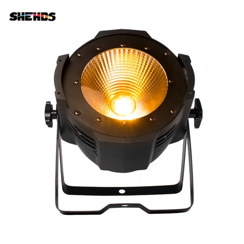SHEHDS Aluminum Alloy LED Par COB 200W Warm Cool White Lighting DMX512 Stage Light Concert DJ Home Entertainment