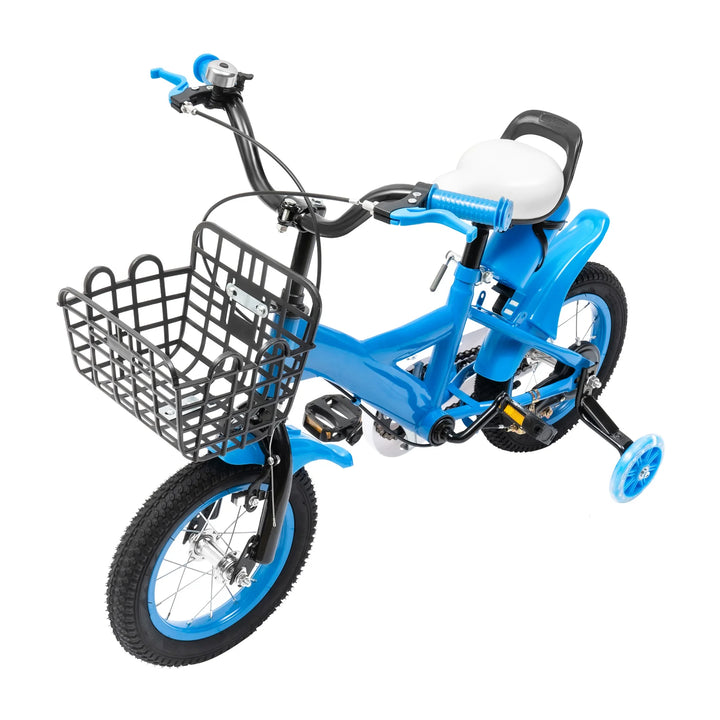 12 Inch Boys and Girls Children's Bicycle 2-11 Years Old Pedal Light Kids Bike Adolescent
