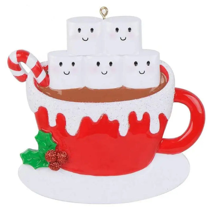 Christmas Tree Hanging Resin Cute Creative Personal Family Light Weight New Year 2023 Christmas Tree Ornament High Quality
