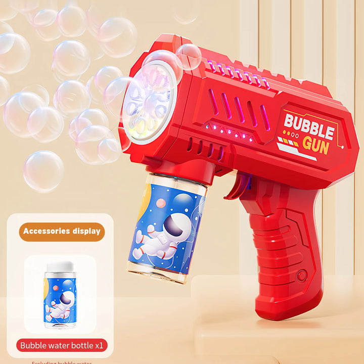 Fully automatic children's bubble machine luminous toy gift bubble gun bubble stick without battery without  bubble water