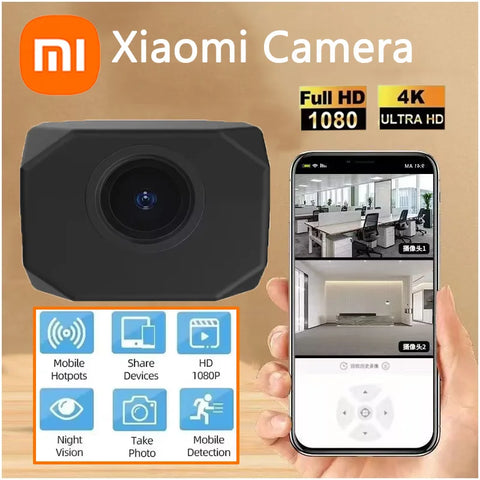 Xiaomi Camera 1080P 4K HD Wireless Network Mobile Phone Remote Real Time View Intelligent Security Wifi Home Monitoring Camera