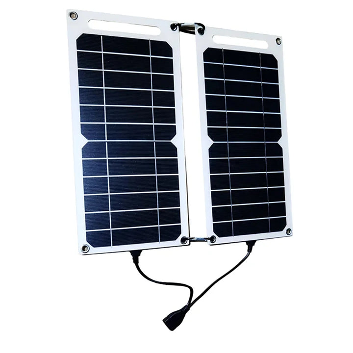 10W Solar Kit 5V Outdoor Solar Mobile Phone Charging Panel Flexible Solar Panel Backpack Solar Charger