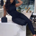 kliou Pencil Jumpsuit Women Full Seasons Casual Fitness Sporty Playsuit Sleeveless Slim Activewear  All In One Jumpsuit Clothing