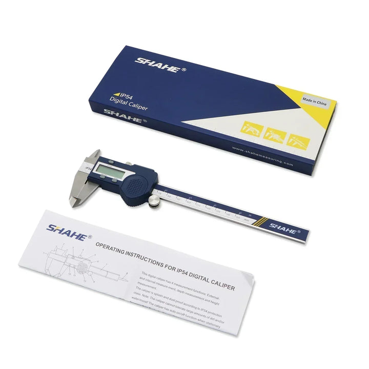 SHAHE 8 Inch Caliper Measuring Tool with Stainless Steel IP54 Protection Electronic Digital Caliper 200mm