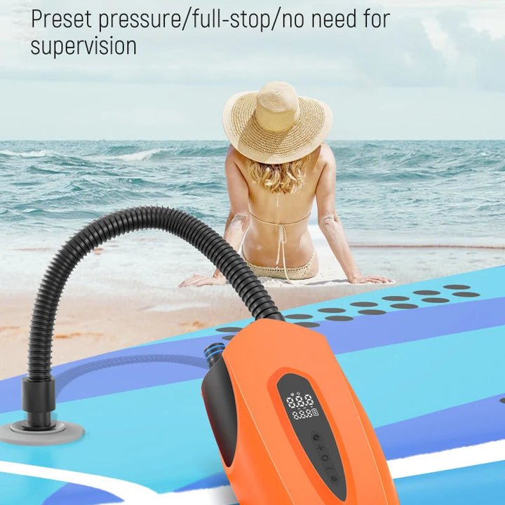 Wireless Electric Air Pump for SUP High Volume Portable Inflator Dual Function Boat Air Compressor Boat Inflatable Pump
