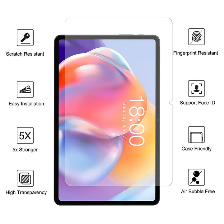 3PCS Glass screen protector for Teclast T50 pro P40HD T40S T40 air M50 P25T P26T T40 plus M40 T40HD P20HD T45HD T60 tablet film