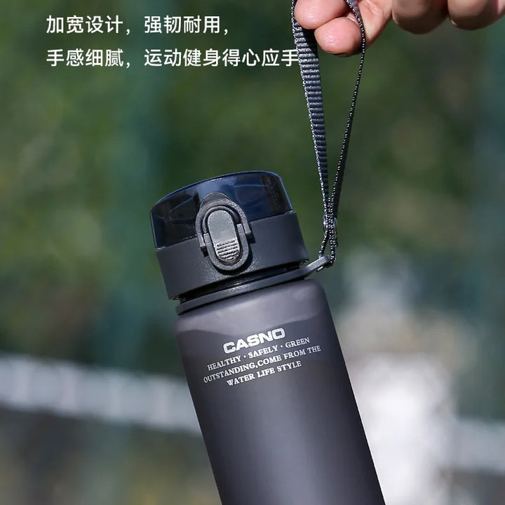 400/560ml Sports Water Bottle Outdoor Sport Leak Proof Plastic Water Cup Fitness Kids Drinkware BPA Free Cute Water Bottle