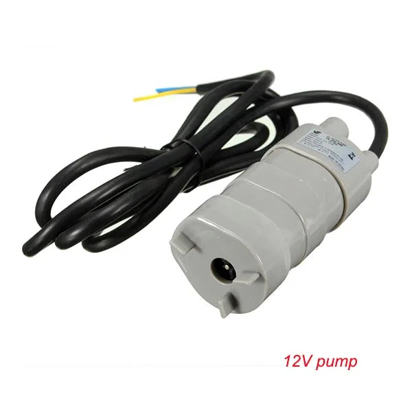 High Quality Hot Salable 12V DC 1.2A 5M 600L/H 6-12V For solar Aquarium Three wire Micro Submersible Motor Water Pump