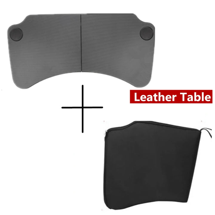 For 17-24 Tesla Model 3/Y Multi-fuctional Table Car Steering Wheel Laptop Tray  Accessories Steering Wheel Food Desk Port