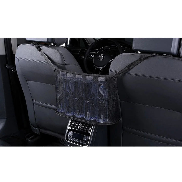 Car Seat Back Storage Bag Car Accessories Universal Multifunction Artificial Leather Interior Stowing Tidying Auto Organizer Box