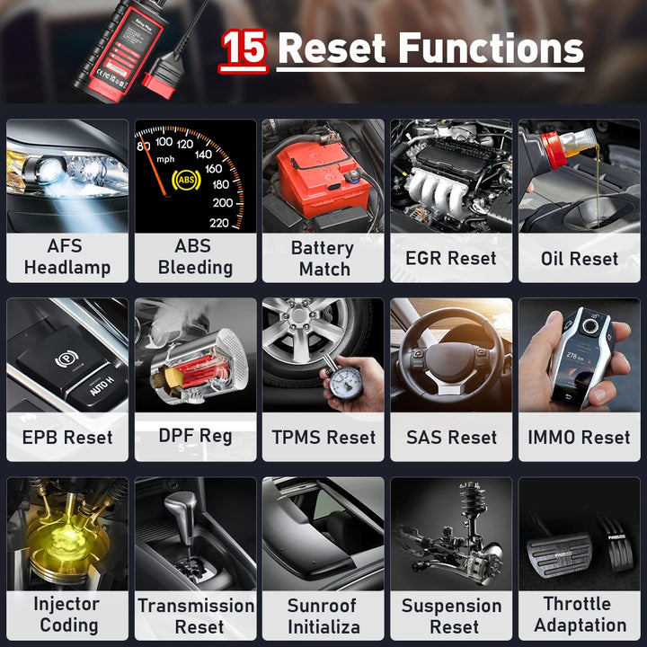 KINGBOLEN Ediag Plus, THINKCAR THINKDIAG 2 CANFD ALL System ECU Coding Active Test 16 Reset OBD2 Scanner Car Diagnostic Tools
