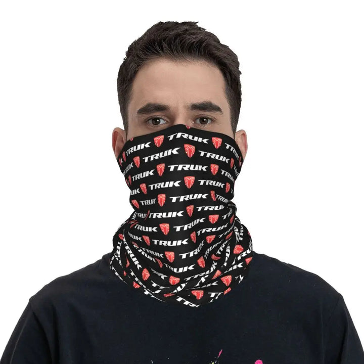 Custom Treks Bike Logo Bandana Neck Gaiter Windproof Face Scarf Cover Women Men Headwear Tube Balaclava