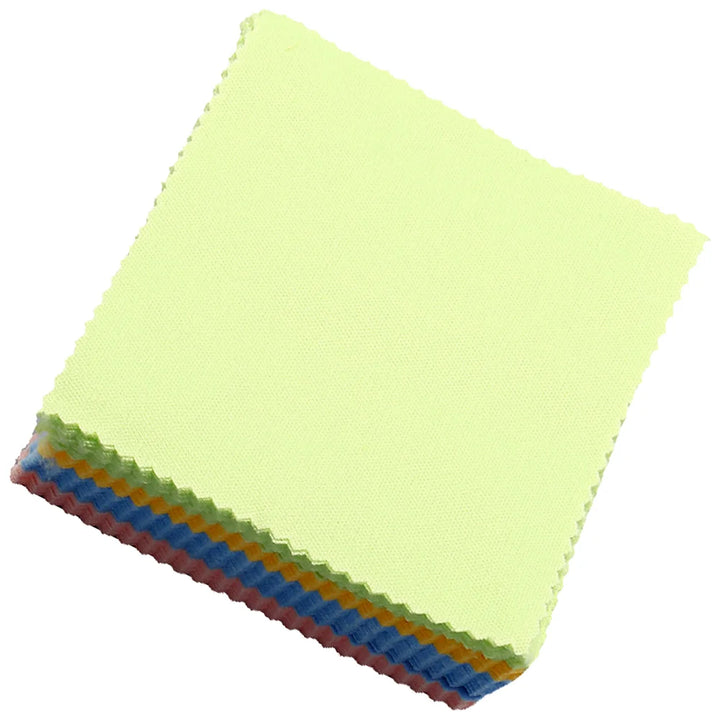 100 Pcs Glasses Cloth Colored Lens Cleaning Eye Cleaner Wipes Small for Eyeglasses Cloths Phone Screen Camera Lenses