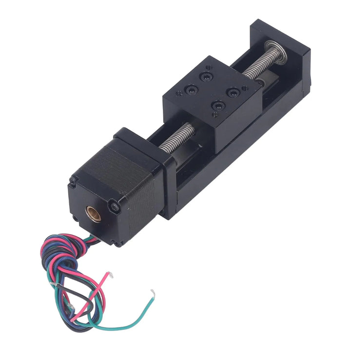 Linear  Rail Slide Actuator Low Noise Linear  Rail Motion Slide Actuator 28 Stepper Motor 50mm Stroke for CNC Router