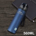 1-2PCS Portable BPA Free Leak Proof Sports&Fitness Frosted Water Bottle High Quality Children and Adults Casual Water Cup