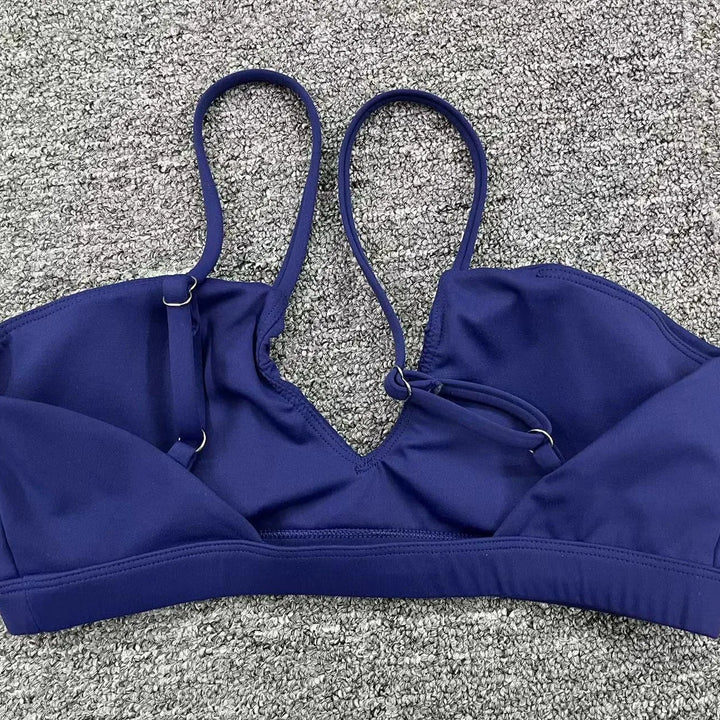 Hearuisav New Gym Top Women Training Yoga Clothes Stretch Women Sports Underwear Fitness Workout Cross Yoga Bra Sexy Sports Bra
